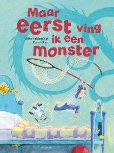 maar eerst ving ik een monster