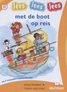 met de boot op reis